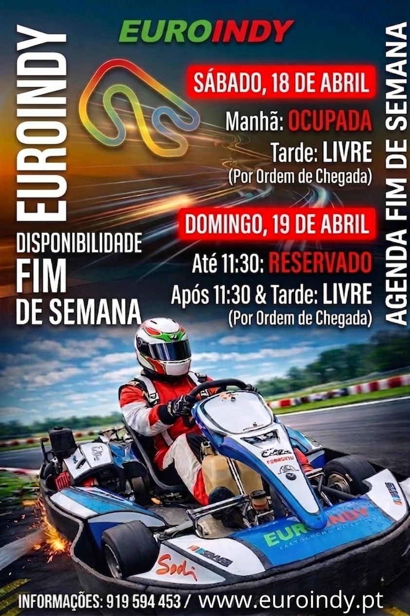 DISPONIBILIDADE FIM DE SEMANA