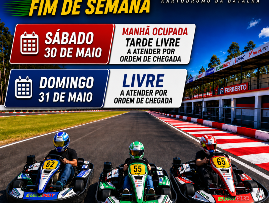 DISPONIBILIDADE FIM DE SEMANA