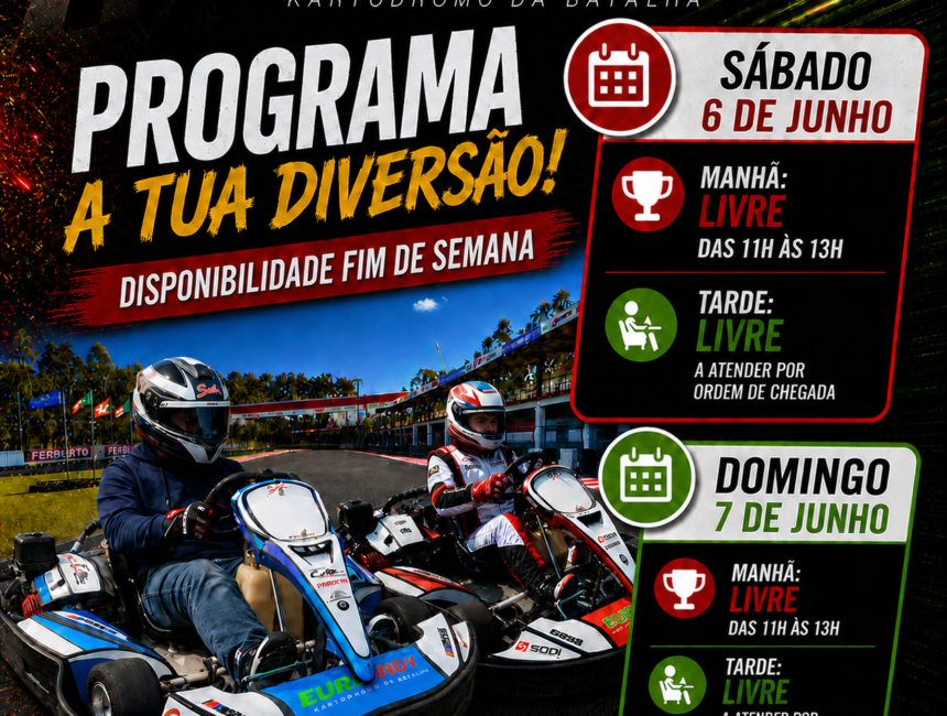 🏁 FIM DE SEMANA É NA EUROINDY! 🔥