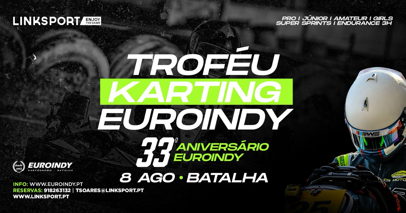 Troféu Karting Euroindy celebra 33º Aniversário do Kartódromo da Batalha